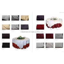 100% Microfiber Hotel Restaurant Jacquard Table Cloth